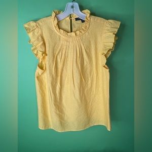 Marc New York Yellow Top Size Medium